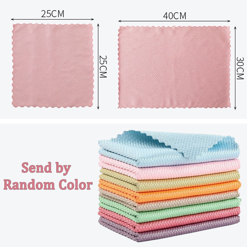 5Pcs Kitchen Cleaning Towel