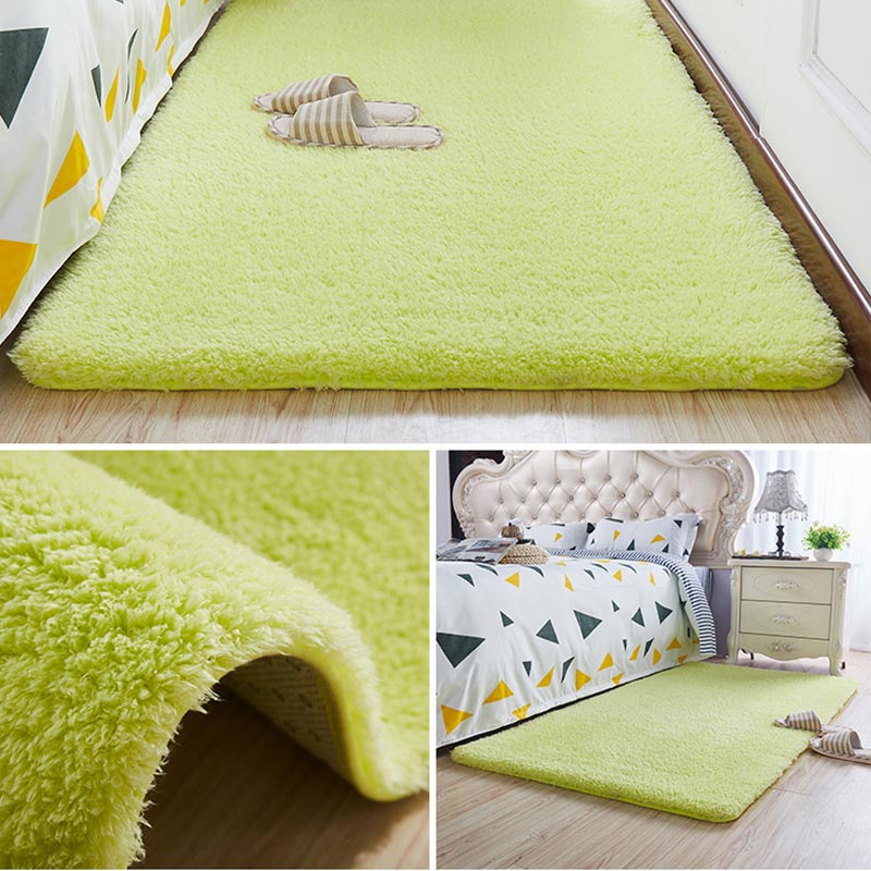 Nordic Fluffy Carpet For Bedroom Living Room