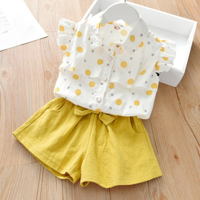 2pcs Summer Toddler Girl Clothes