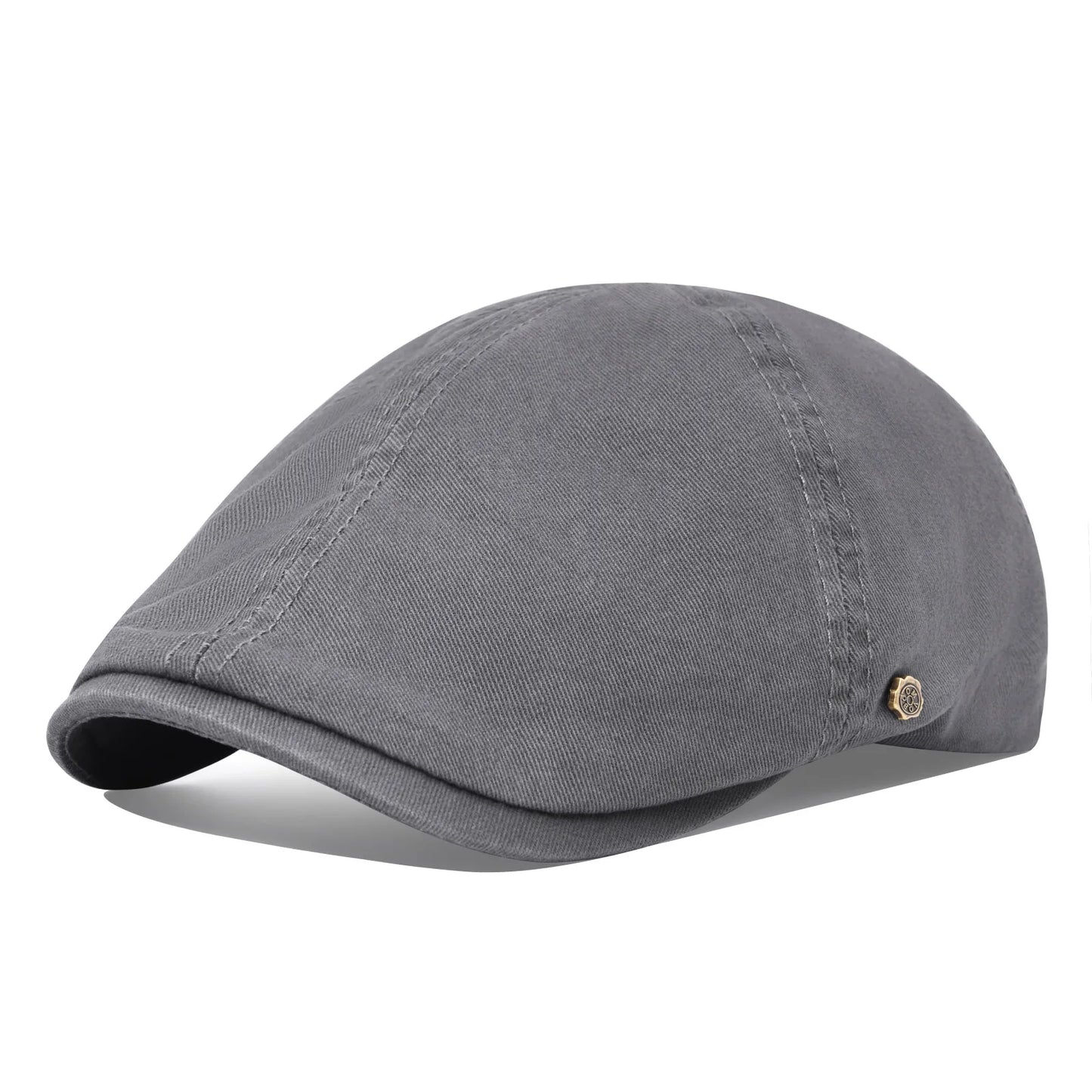 Cotton Newsboy Ivy Flat Cap