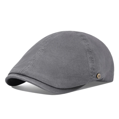 Cotton Newsboy Ivy Flat Cap