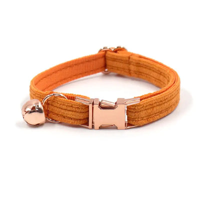 Personalized Cat Collar with ID Tag & Bell