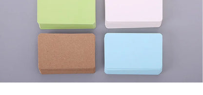 Blank Kraft Message Cards