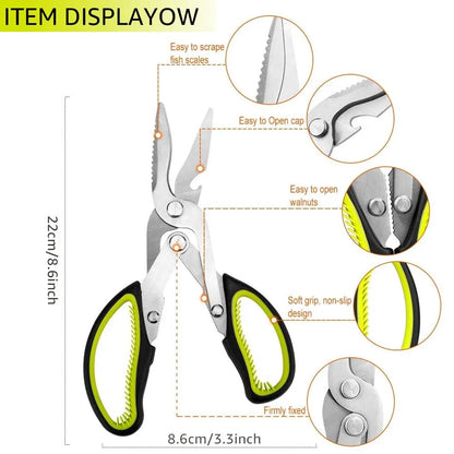 6 in 1 Kitchen Scissors