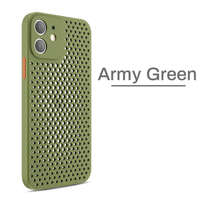 Heat Dissipation Breathable Cooling Case For iPhone