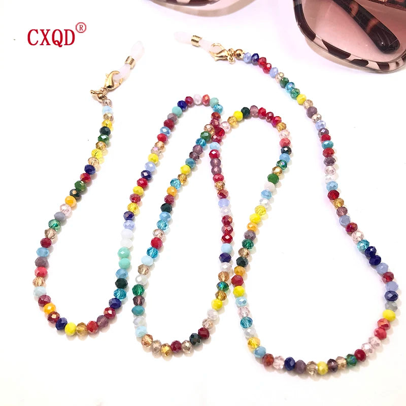 Women's Fashion Reading Glasses Chain Beaded Eyeglass Strap