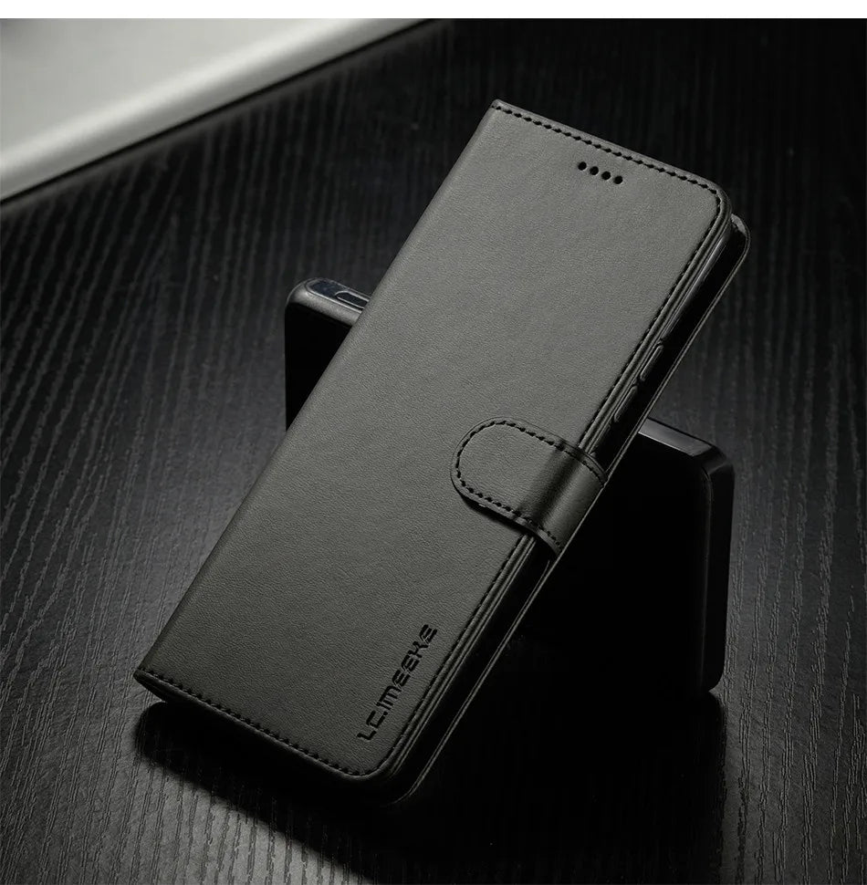 Magnetic Wallet Phone Case for Huawei & Honor