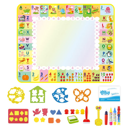 educational game drawing mat dinosaur