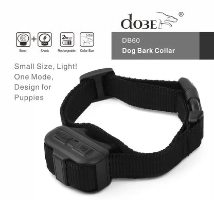 Humane No-Shock Anti-Bark Training Collar for Dogs