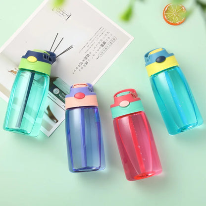480ml Water Bottle With Straw