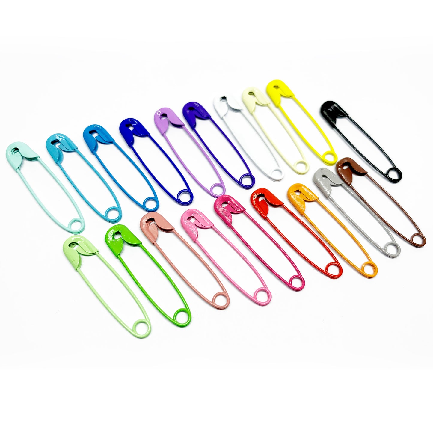 100pcs Colourful Safety Pins