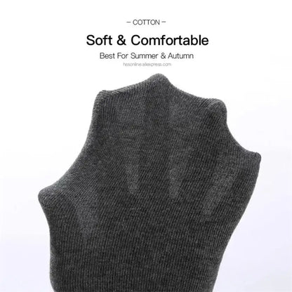 Men’s Cotton Business Crew Socks 10 Pairs