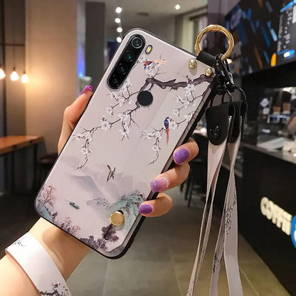 Mobile Phone Case – Neck Wrist Strap Lanyard Phone Holder Cover SoCouple Case For Xiaomi