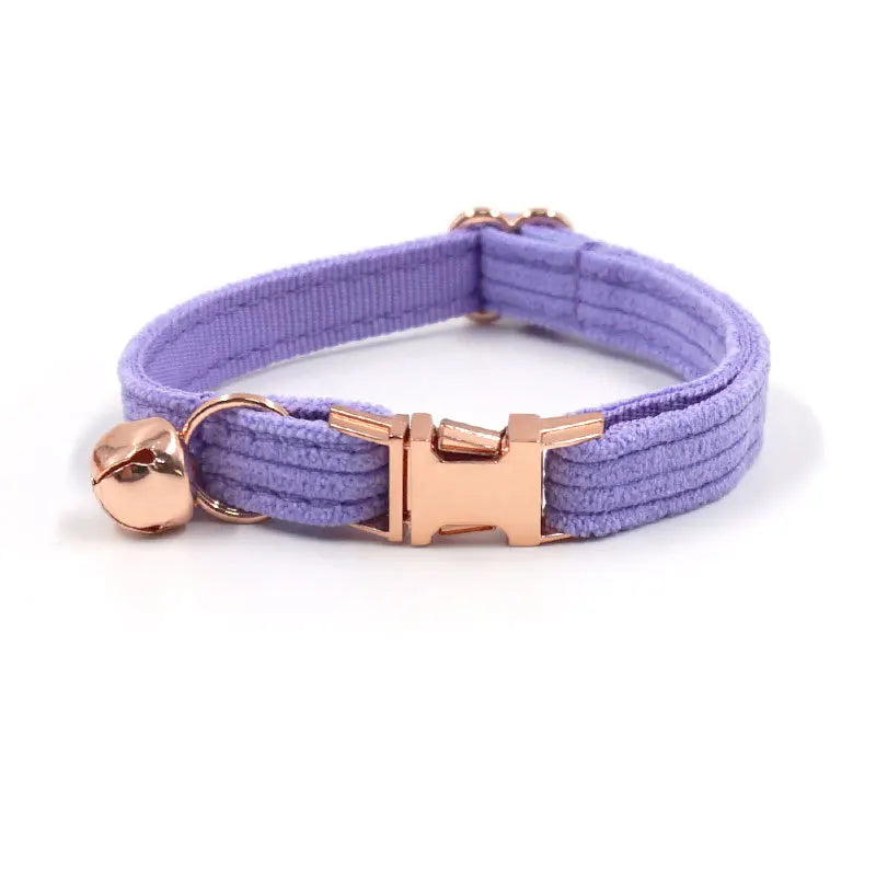 Personalized Cat Collar with ID Tag & Bell
