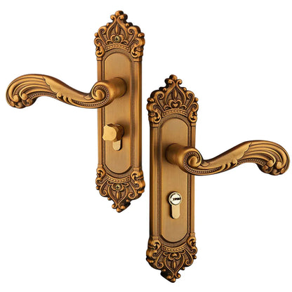 Vintage Retro Mortise Interior Door Lock & Handle