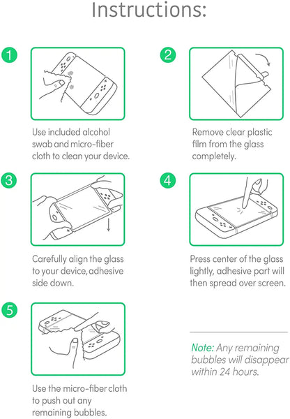 Tempered Glass Screen Protector for Nintendo Switch