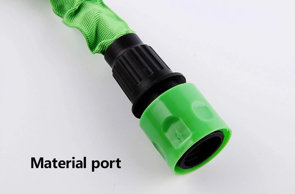 Expandable Garden Hose with Spray Gun