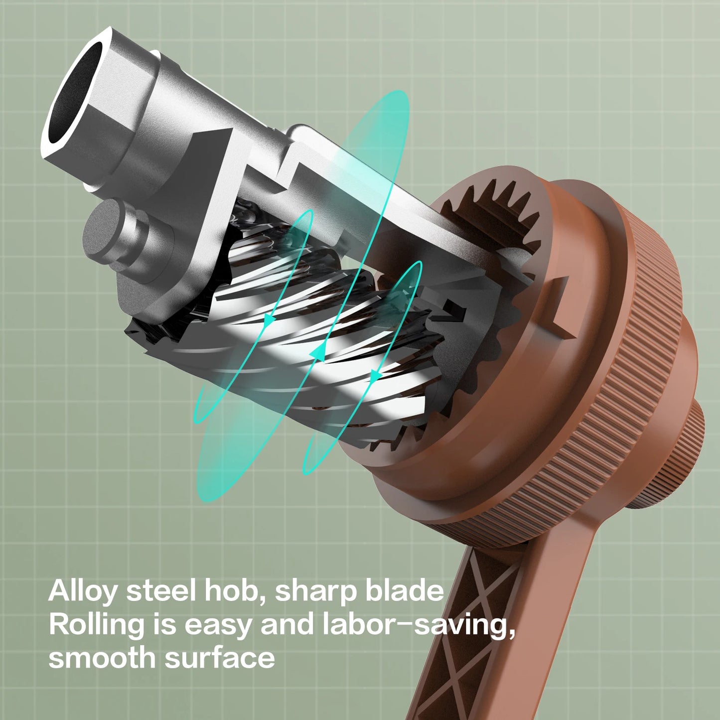 DELI Adjustable Hand Crank Pencil Sharpener
