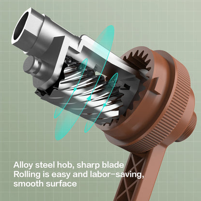 DELI Adjustable Hand Crank Pencil Sharpener