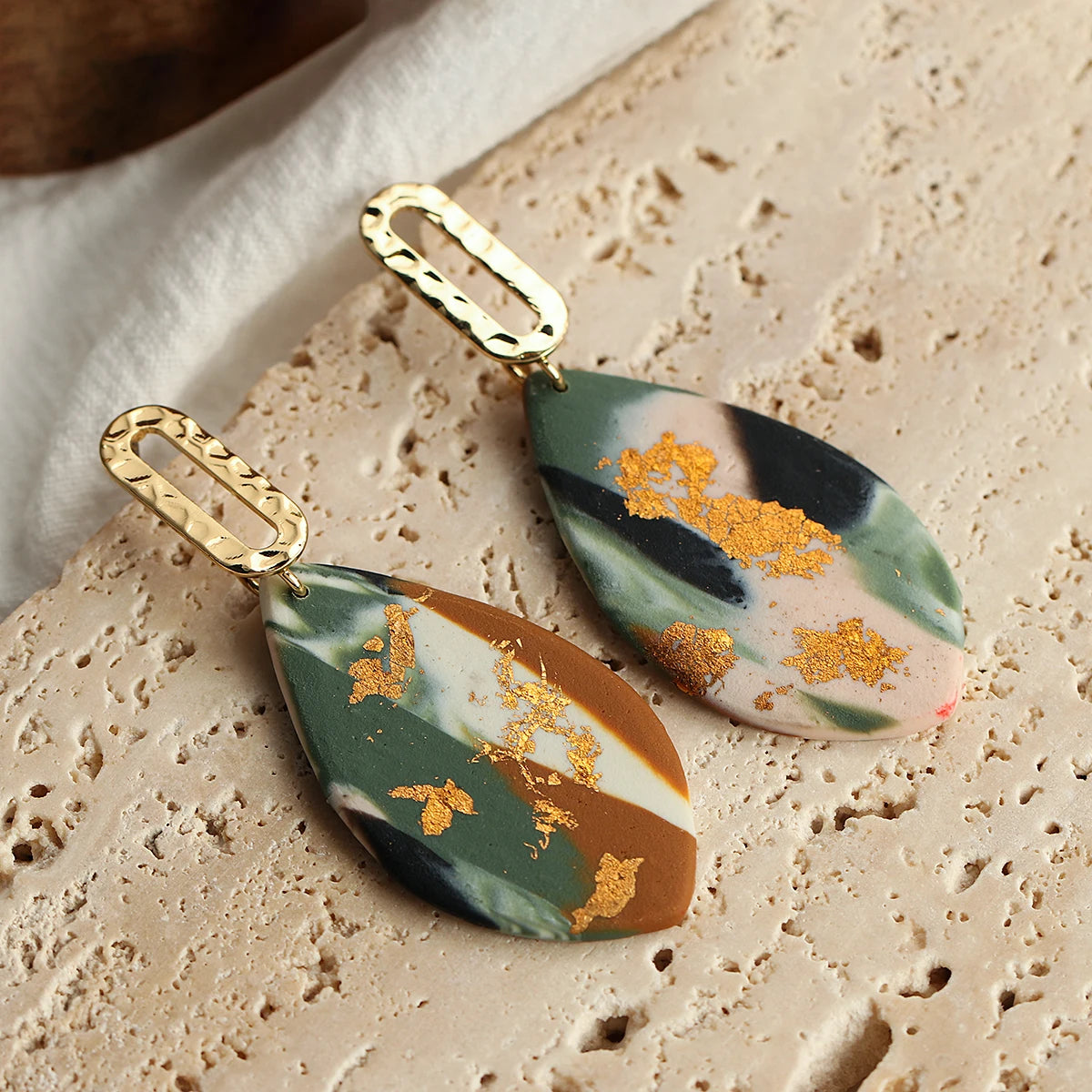 Lifefontier Bohemian Pattern Earrings