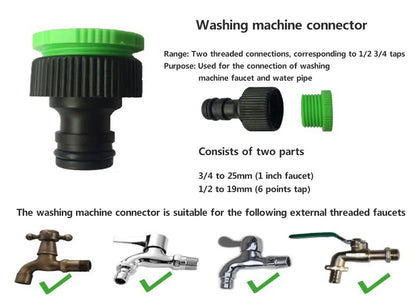 Expandable Garden Hose with Spray Gun