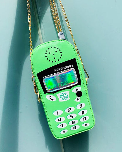 Funky Retro Phone Style Women's Handbag