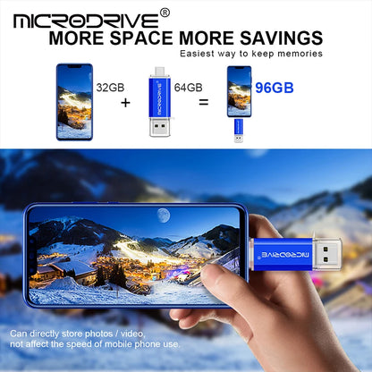 2-in-1 USB Type-C OTG Flash Drive