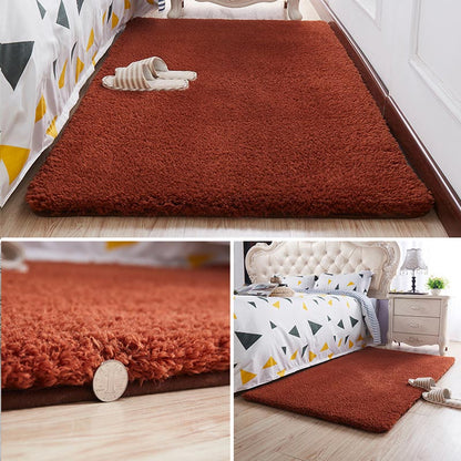 Nordic Fluffy Carpet For Bedroom Living Room