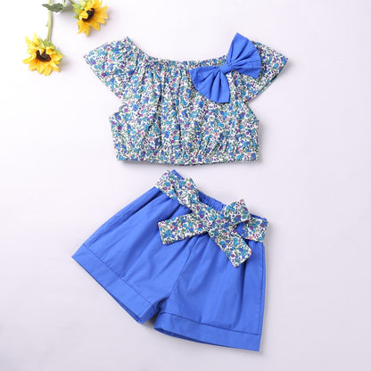 2pcs Summer Toddler Girl Clothes