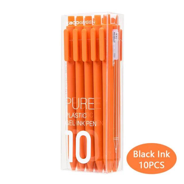 Kaco 10pcs 0.5mm Gel Pen Set