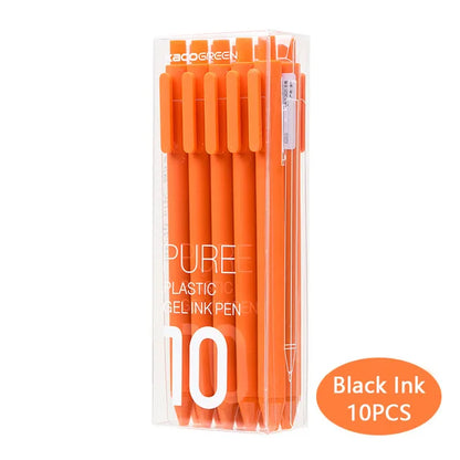 Kaco 10pcs 0.5mm Gel Pen Set