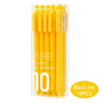 Kaco 10pcs 0.5mm Gel Pen Set