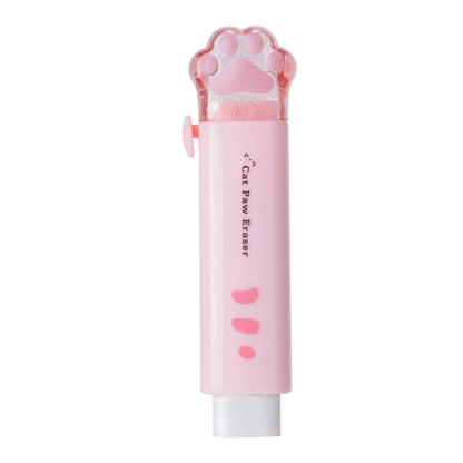 Retractable Cat Claw Pencil Eraser