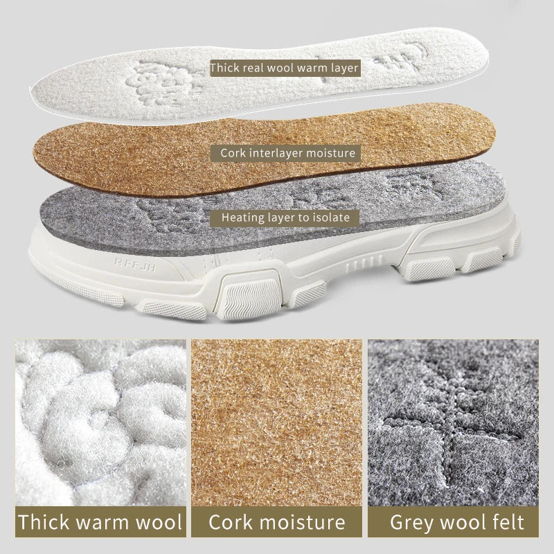 Warm Insoles for Shoes