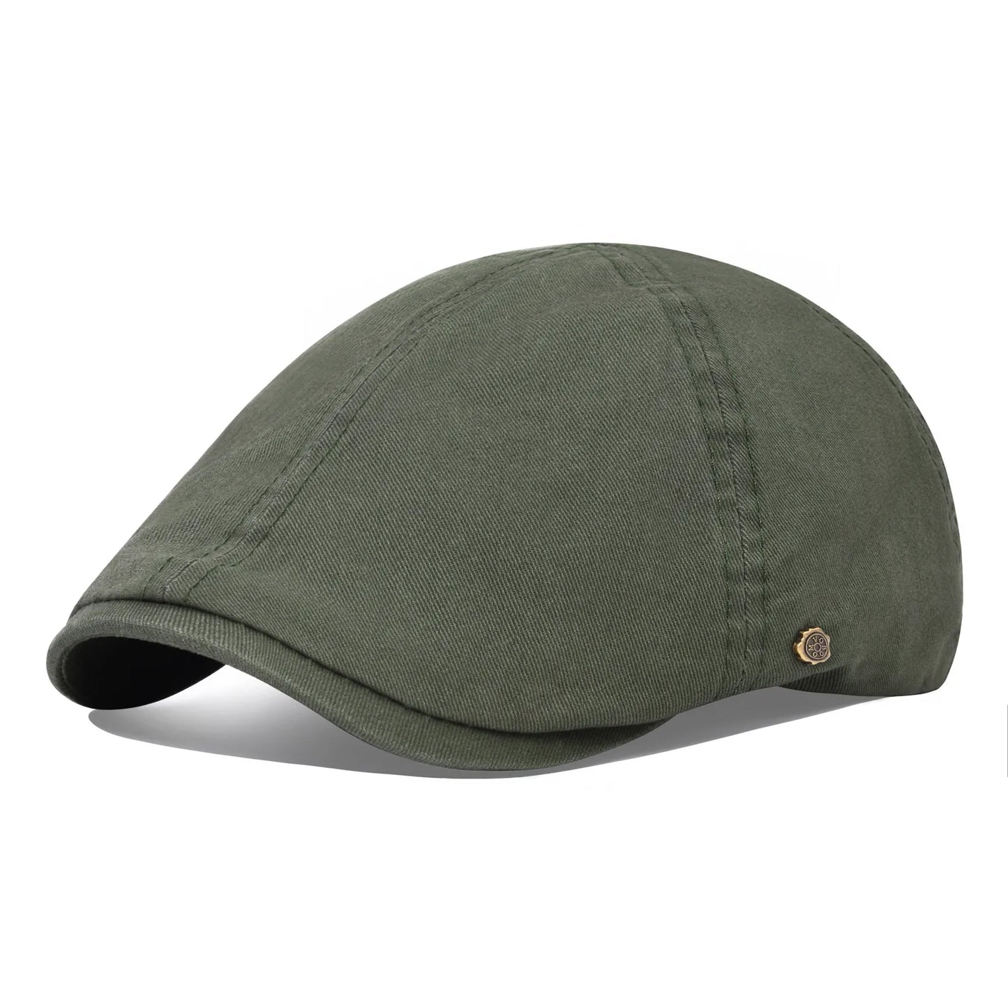 Cotton Newsboy Ivy Flat Cap