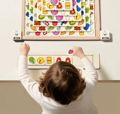 Wooden Sheep Strategy Board Game