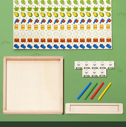 Wooden Sheep Strategy Board Game