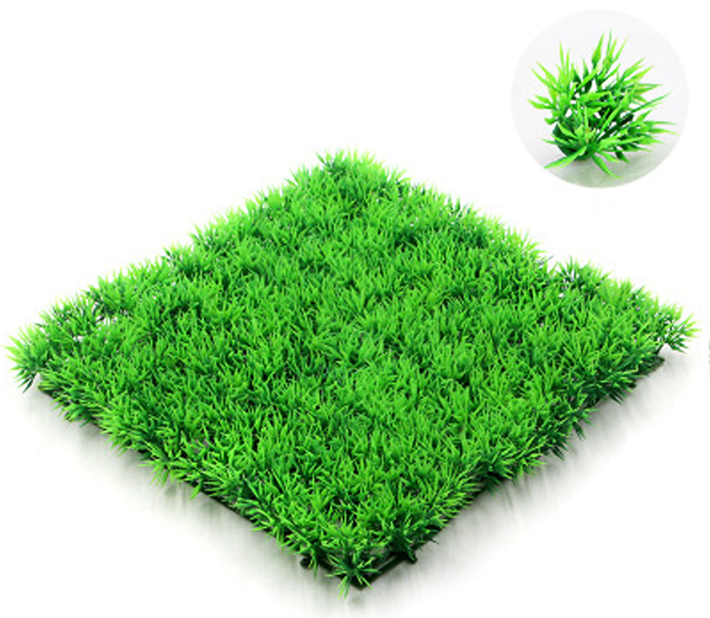 Artificial Aquarium Grass Mat for Fish Tank Decoration