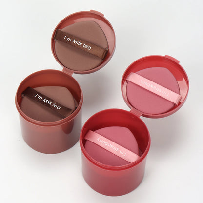Strawberry Makeup Puff Set