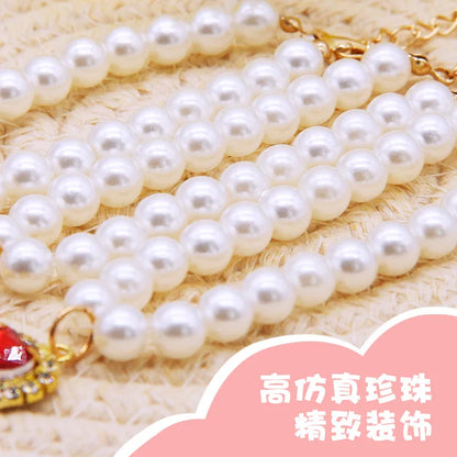 Pearl Pet Necklace Collar