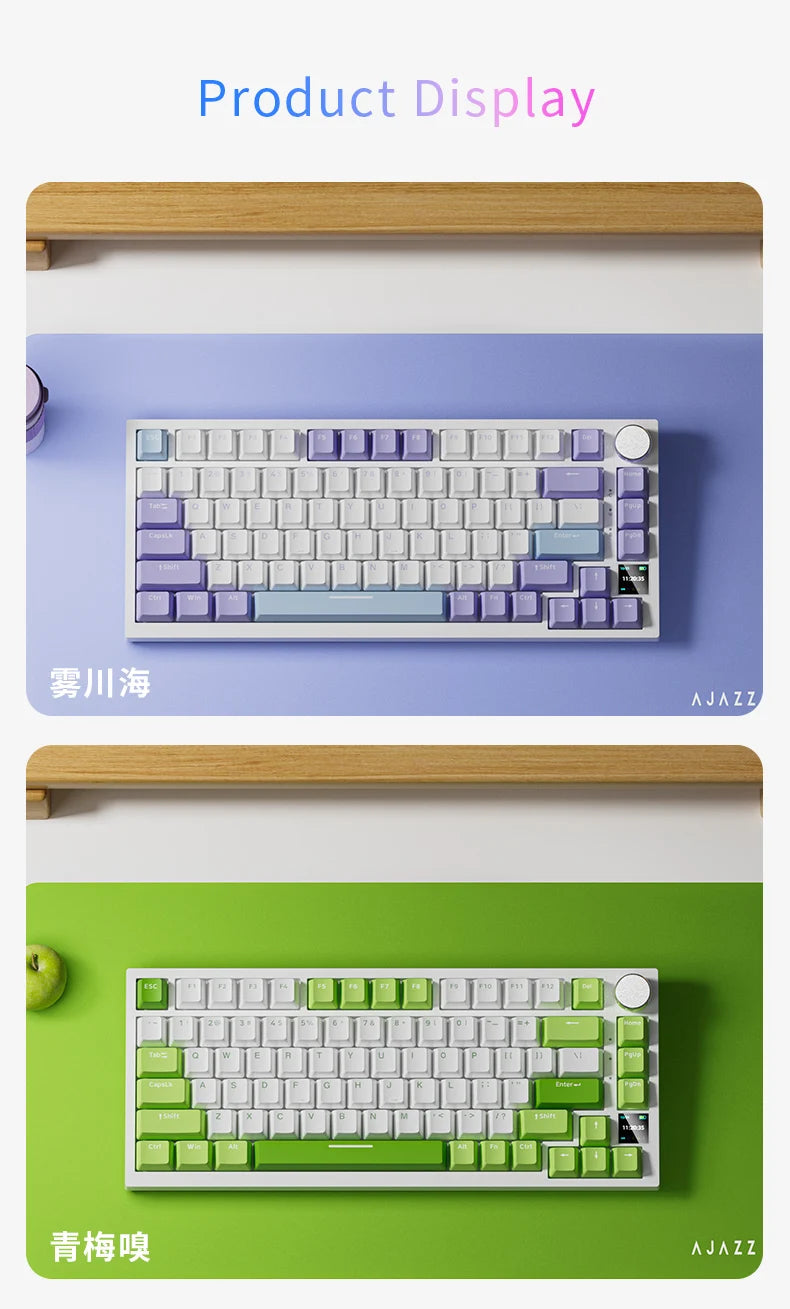 82-Key Hot-Swappable RGB Mechanical Keyboard for PC & Mac