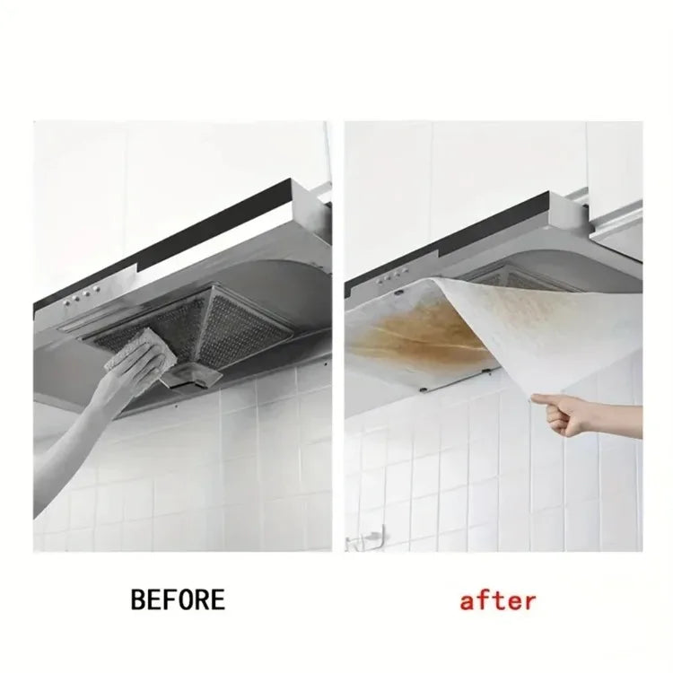 Disposable Non-Woven Grease Filter for Kitchen Range Hoods and Cooker Hoods