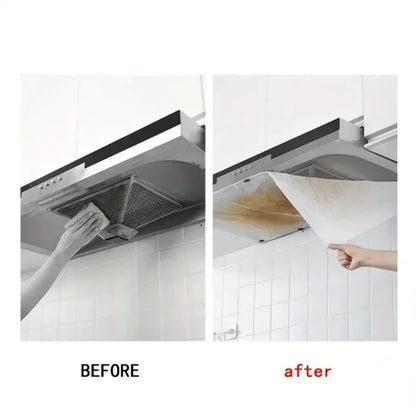 Disposable Non-Woven Grease Filter for Kitchen Range Hoods and Cooker Hoods