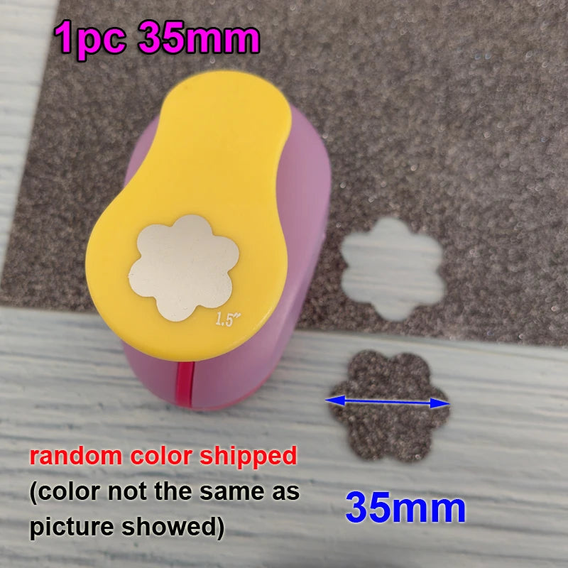 Flower Craft Paper Punch – 6 Petal Shape Cutter