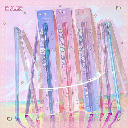 Aesthetic Straight Drawing Ruler