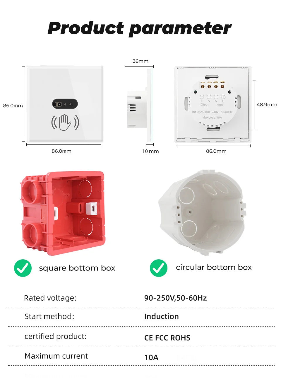 Smart Infrared Sensor Light Switch