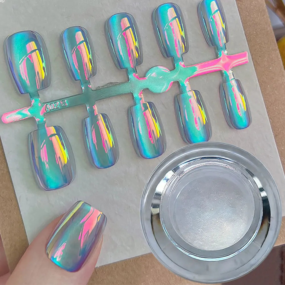 MingLee Aurora Moonlight Nail Art Powder