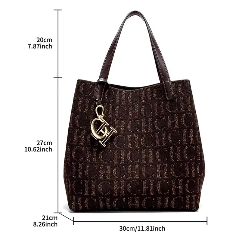 Women’s Casual Canvas Shoulder Tote for Everyday & Commuting