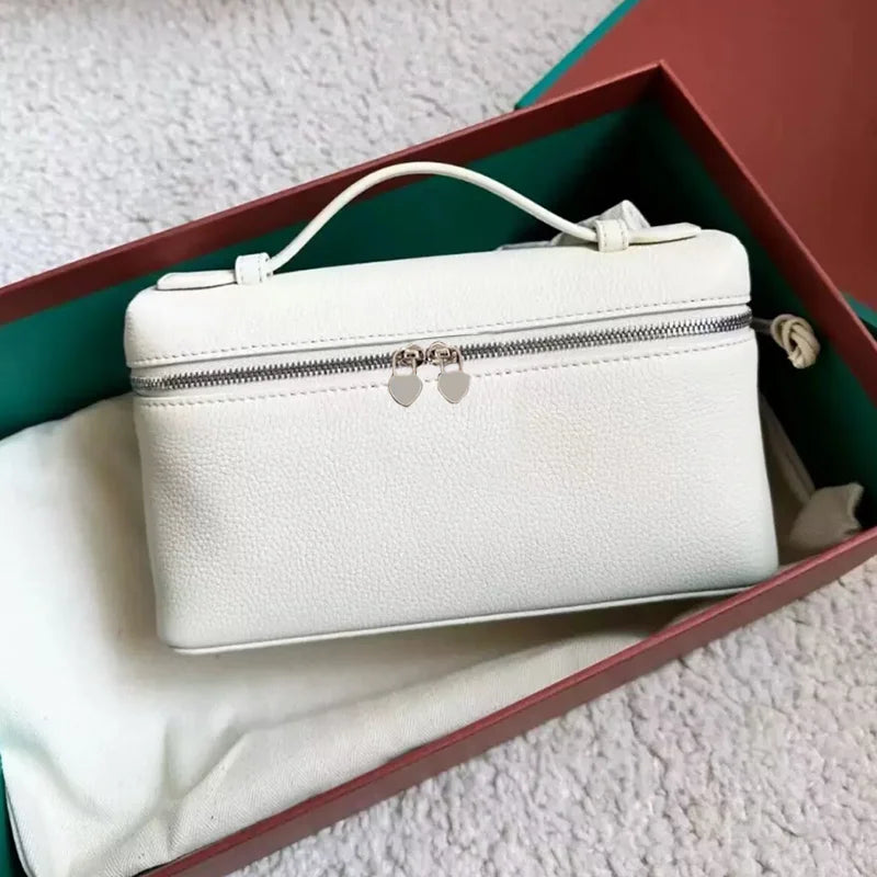 Women’s Genuine Leather Small Boston Bag