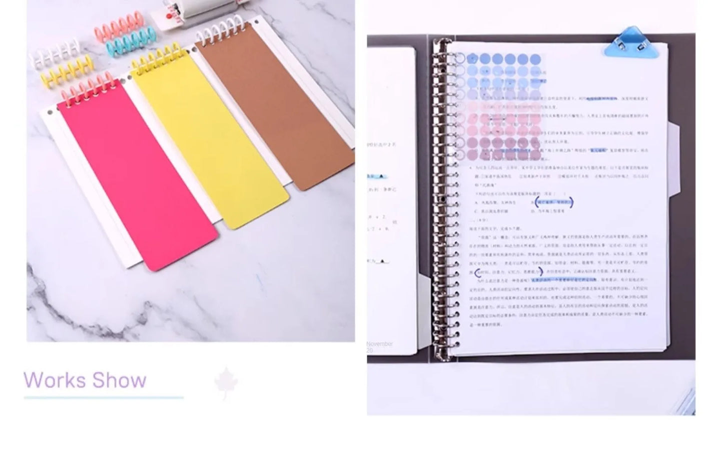 Adjustable 6-Hole Planner Paper Punch